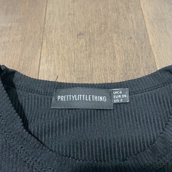 Ribbed crop top - Picture 2 of 4